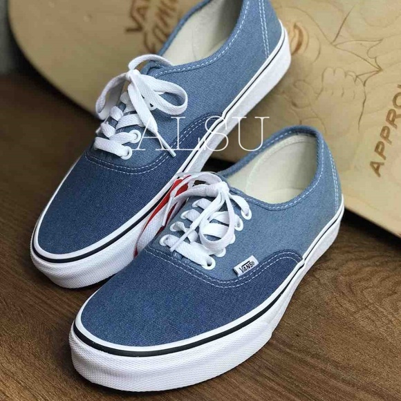 NWT VANS Authentic Denim 2 Tone Blue W AUTHENTIC - Picture 4 of 8
